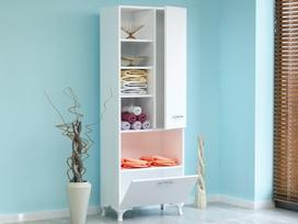 komodas spintos - Kalune Design Daugiafunkcinė kabinetas Sezen - Baltas - 3 nuotrauka
