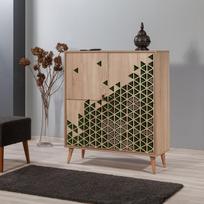 komoda zalia - Kalune Design Daugiafunkcinė kabinetas MULTİLÜX-121 - 2 nuotrauka
