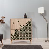komoda zalia - Kalune Design Daugiafunkcinė kabinetas MULTİLÜX-121 - 3 nuotrauka