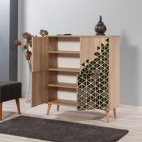komoda zalia - Kalune Design Daugiafunkcinė kabinetas MULTİLÜX-121 - 4 nuotrauka