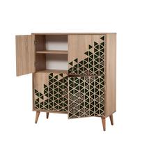 komoda zalia - Kalune Design Daugiafunkcinė kabinetas MULTİLÜX-121 - 6 nuotrauka