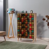 kalune design komoda - Kalune Design Daugiafunkcinė kabinetas Multibox - 723 - 5 nuotrauka