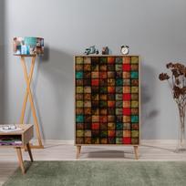 kalune design komoda - Kalune Design Daugiafunkcinė kabinetas Multibox - 723 - 6 nuotrauka