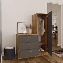 komoda 100 - Kalune Design Kelių paskirties kabinetas CC6-AA - 5 nuotrauka