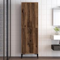 komoda riesutas - Kalune Design Daugiafunkcinė kabinetas Berlin A - Walnut - 3 nuotrauka