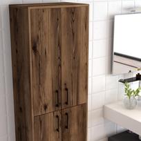 komoda riesutas - Kalune Design Daugiafunkcinė kabinetas Berlin A - Walnut - 5 nuotrauka