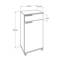 komoda 100 - Kalune Design Daugiafunkcinė kabinetas ADR-411-PP-1 - 7 nuotrauka