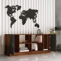 komoda riesutas - Kalune Design Daugiafunkcinė kabinetas Vario F - Baroque, Anthracite - 5 nuotrauka