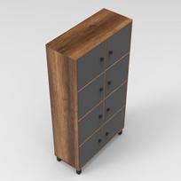 komoda riesutas - Kalune Design Daugiafunkcinė kabinetas MN06 - BA - 4 nuotrauka