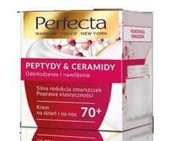 veido odos stangrinimui - Perfecta Peptides & Ceramides 70+ veido kremas brandžiai odai - 50 ml. - 2 nuotrauka