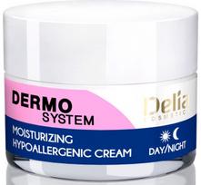 Drėkinamasis kremas hipoalerginis DELIA Dermo System, 50 ml