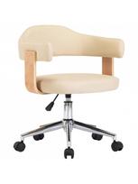 islenkta mediena - Biuro kėdė VLX Swivel 3054838, smėlio - 2 nuotrauka
