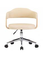 islenkta mediena - Biuro kėdė VLX Swivel 3054838, smėlio - 3 nuotrauka