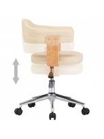islenkta mediena - Biuro kėdė VLX Swivel 3054838, smėlio - 4 nuotrauka