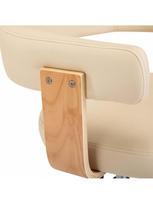 islenkta mediena - Biuro kėdė VLX Swivel 3054838, smėlio - 6 nuotrauka