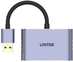 usb vga adapteris - UNITEK V1304A Adapteris USB-A- HDMI VGA FULL HD - 4 nuotrauka