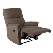 fotelis smelio spalvos - Fotelis Home4you Gustav Beige, 84x92x104 cm - 2 nuotrauka