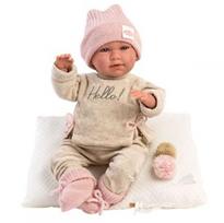 pagalvele kudikiui - Lėlė - kūdikis Llorens Mimi 74020, 42 cm - 1 nuotrauka