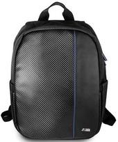 Kuprinė BMW Carbon Fibre BMBPCO15CAPNBK, mėlyna/juoda, 16"
