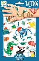 laikinos tatuiruotes - Tatuiruotės ''Nosiukai'', Djeco DJ09576 - 2 nuotrauka