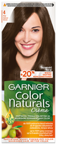 Ilgalaikiai plaukų dažai Garnier Color Naturals, Natural Brown