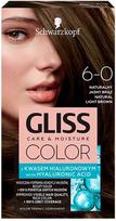 Schwarzkopf Gliss Color ilgalaikiai plaukų dažai - 6-0