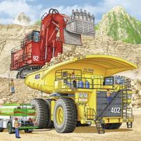 giantas - Ravensburger Puzzle Large Machines 3x49pcs 080120 - 3 nuotrauka
