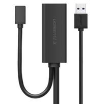 usb kabelis 10m - Ugreen 20827 US175 Black - 4 nuotrauka