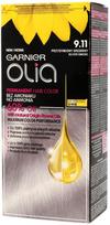 Garnier Olia ilgalaikiai plaukų dažai be amoniako - 9.11 Smoke Silver