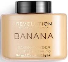 Makeup Revolution Loose Baking Powder biri pudra Banana 35g