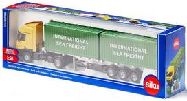 super pigu - Siku Truck With Container 3921 - 6 nuotrauka