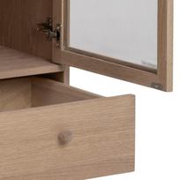 indaujos vitrinos - Vitrina Actona Aston, ąžuolo, 80 cm x 40 cm x 144.8 cm - 7 nuotrauka