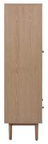 indaujos vitrinos - Vitrina Actona Aston, ąžuolo, 80 cm x 40 cm x 144.8 cm - 9 nuotrauka