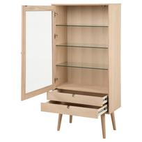 komoda medzio balta - Vitrina Actona Century, medžio, 72 cm x 36 cm x 143.2 cm - 4 nuotrauka