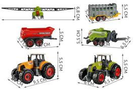 traktoriuko priekaba - Komplektas Iso Trade Farm Set XL6136, įvairių spalvų - 9 nuotrauka