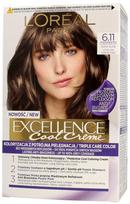 l oreal plauku dazai - L´Oréal Professionnel Excellence Cool Creme plaukų dažai - 6.11 Ultra Ash Dark Blonde - 1 nuotrauka