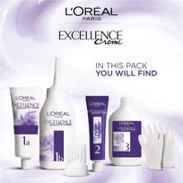 l oreal plauku dazai - L´Oréal Professionnel Excellence Cool Creme plaukų dažai - 6.11 Ultra Ash Dark Blonde - 3 nuotrauka