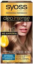 Syoss Oleo Intense plaukų dažai - 8-50 Natural Ashy Blond