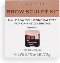 makeup lt - Makeup Revolution London Brow Sculpt Kit 2,2g Antakiams - 8 nuotrauka