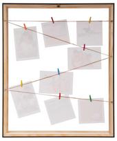 nuotrauku remeliai 40 50 - Photo frame Milano 40x50 Polaroid, white - 3 nuotrauka
