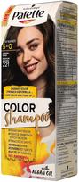 dazomas sampunas - Schwarzkopf Palette Color Shampoo dažomasis plaukų šampūnas be amoniako - 5-0 Medium Brown - 1 nuotrauka