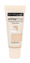 Maybelline Affinitone makiažo pagrindas 02 Light Porcelain 30ml