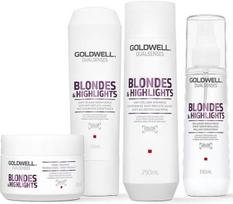 aliejaus purskiklis - Goldwell Dualsenses Blondes Highlights Brilliance Serum Spray purškiamas serumas 150 ml. - 2 nuotrauka