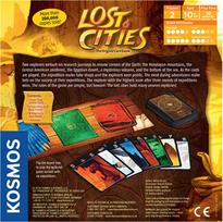 lost cities - Stalo žaidimas Kosmos Lost Cities, EN - 4 nuotrauka
