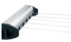 istraukiama dziovykle skalbiniu -  Brabantia, 22 m, Stainless Steel - 3 nuotrauka