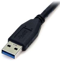 kabelis usb type a to type b -  StarTech USB 3.0 Cable A to Micro B, juoda, 0.5 m - 2 nuotrauka
