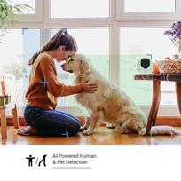 kamera vidaus - EZVIZ C6 2K SMART HOME CAMERA apsaugos stebėjimo kamera IP apsaugos kamera 256 x 1440 pikseliai Stal - 8 nuotrauka