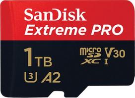 sandisk extreme pro uhs i v30 - Sandisk Extreme Pro microSDXC 1TB - 1 nuotrauka