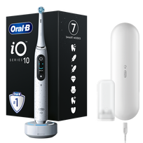 Elektrinis dantų šepetėlis Braun Oral-B iO Series 10, mėlynas/baltas