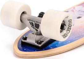 longboard - Meteor Spaceman 24291 Skateboard Blue - 4 nuotrauka